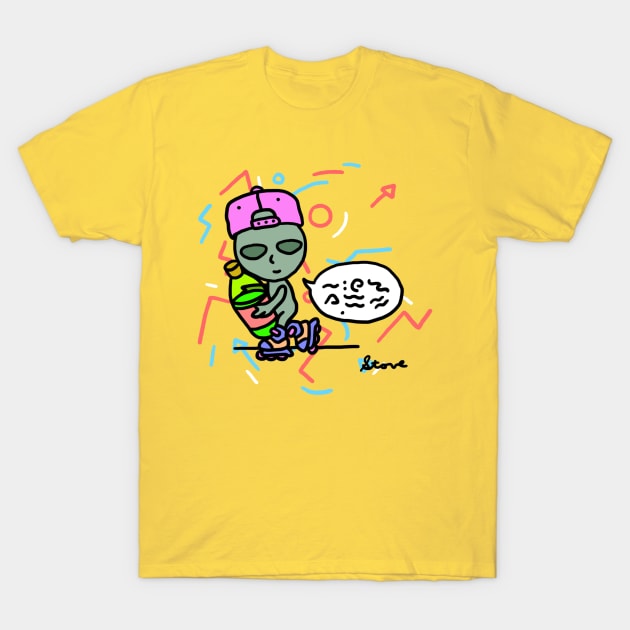 Alien Soda T-Shirt by andrewstoveken